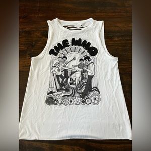 The Who Tank Top Med